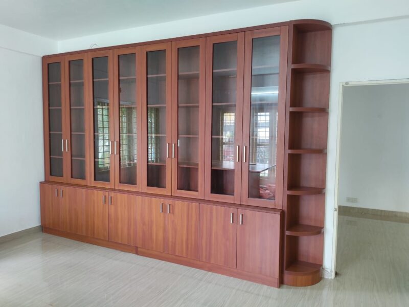 book shelf conf room 2